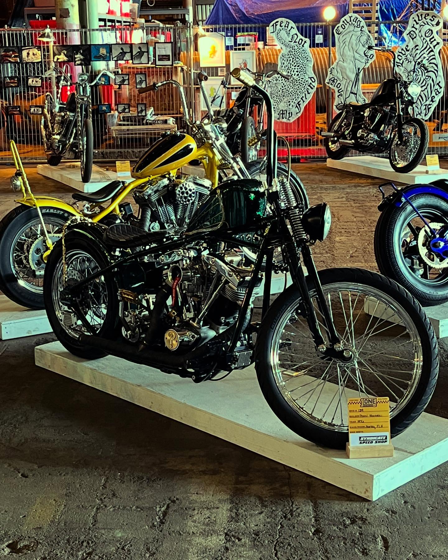 Custom Harley-Davidson motorcycle paint and build Squamish BC