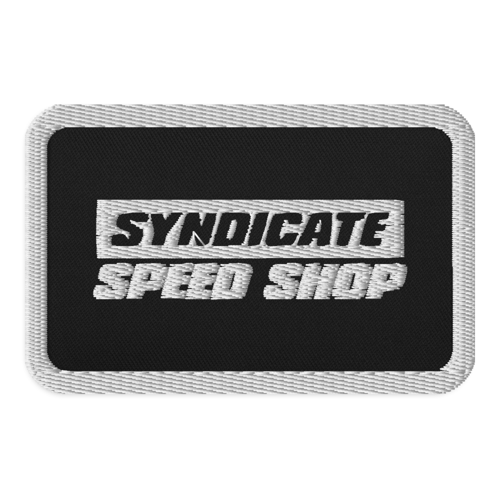 Syndicate Speed Shop Embroidered Patch